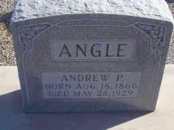ANGLE, ANDREW PRESTON - Graham County, Arizona | ANDREW PRESTON ANGLE - Arizona Gravestone Photos