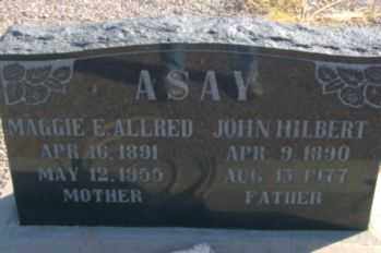 ASAY, MAGGIE ELIZA - Graham County, Arizona | MAGGIE ELIZA ASAY - Arizona Gravestone Photos