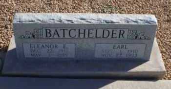 BATCHELDER, EARL SANFORD - Graham County, Arizona | EARL SANFORD BATCHELDER - Arizona Gravestone Photos