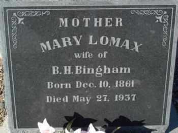 BINGHAM, MARY ALICE - Graham County, Arizona | MARY ALICE BINGHAM - Arizona Gravestone Photos