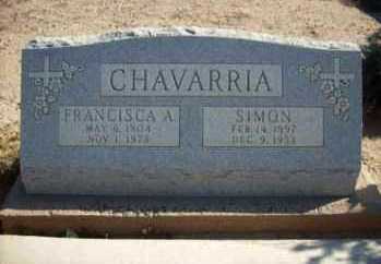 CHAVARRIA, FRANCISCA A. - Graham County, Arizona | FRANCISCA A. CHAVARRIA - Arizona Gravestone Photos