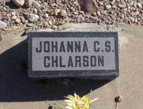 CHLARSON, JOHANNA CHRISTINE - Graham County, Arizona | JOHANNA CHRISTINE CHLARSON - Arizona Gravestone Photos