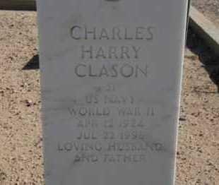 CLASON, CHARLES HARRY - Graham County, Arizona | CHARLES HARRY CLASON - Arizona Gravestone Photos