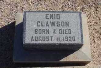 CLAWSON, ENID - Graham County, Arizona | ENID CLAWSON - Arizona Gravestone Photos