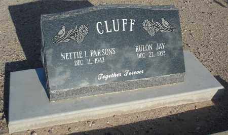 PARSONS CLUFF, NETTIE I. - Graham County, Arizona | NETTIE I. PARSONS CLUFF - Arizona Gravestone Photos