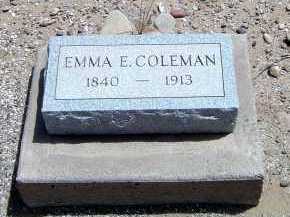 COLEMAN, EMMA BECK - Graham County, Arizona | EMMA BECK COLEMAN - Arizona Gravestone Photos