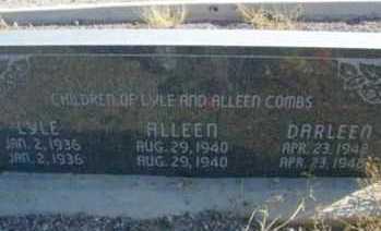 COMBS, LYLE - Graham County, Arizona | LYLE COMBS - Arizona Gravestone Photos