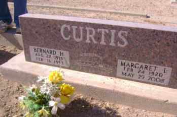 CURTIS, MARGARET L. - Graham County, Arizona | MARGARET L. CURTIS - Arizona Gravestone Photos