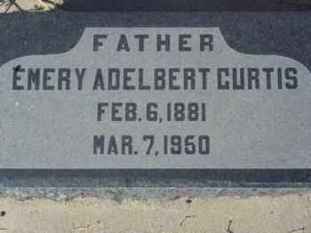 CURTIS, EMERY ADELBERT - Graham County, Arizona | EMERY ADELBERT CURTIS - Arizona Gravestone Photos