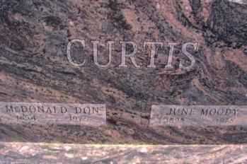CURTIS, MCDONALD - Graham County, Arizona | MCDONALD CURTIS - Arizona Gravestone Photos
