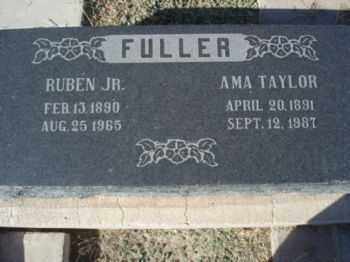 FULLER, RUBEN WALTER, JR. - Graham County, Arizona | RUBEN WALTER, JR. FULLER - Arizona Gravestone Photos