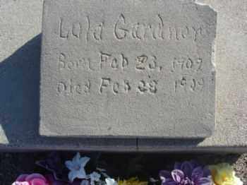 GARDNER, LOLA - Graham County, Arizona | LOLA GARDNER - Arizona Gravestone Photos