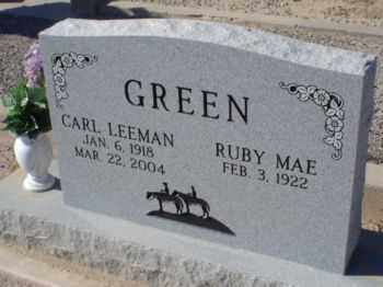 PHILLIPS GREEN, RUBY MAE - Graham County, Arizona | RUBY MAE PHILLIPS GREEN - Arizona Gravestone Photos