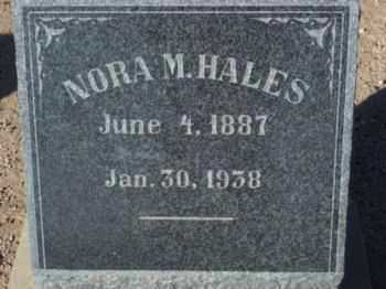 MICKELSON HALES, MINNIE ELNORA (NORA) - Graham County, Arizona | MINNIE ELNORA (NORA) MICKELSON HALES - Arizona Gravestone Photos