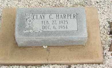 HARPER, CLAY CALVIN - Graham County, Arizona | CLAY CALVIN HARPER - Arizona Gravestone Photos