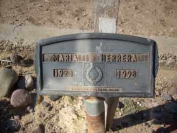 HERRERA, MARIA - Graham County, Arizona | MARIA HERRERA - Arizona Gravestone Photos