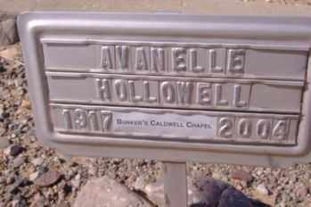 ARMSTRONG HOLLOWELL, LORA AVANELLE - Graham County, Arizona | LORA AVANELLE ARMSTRONG HOLLOWELL - Arizona Gravestone Photos