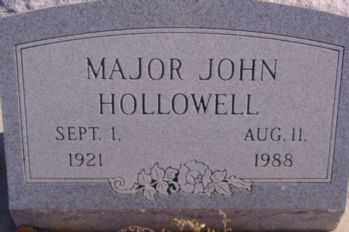 HOLLOWELL, MAJOR JOHN - Graham County, Arizona | MAJOR JOHN HOLLOWELL - Arizona Gravestone Photos