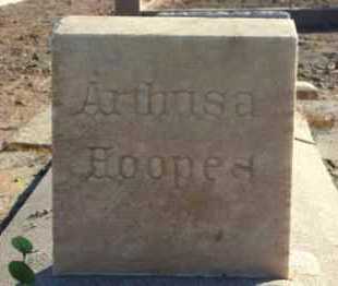 HOOPES, ARTHUSA - Graham County, Arizona | ARTHUSA HOOPES - Arizona Gravestone Photos