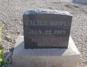 HOOPES, WALTER - Graham County, Arizona | WALTER HOOPES - Arizona Gravestone Photos