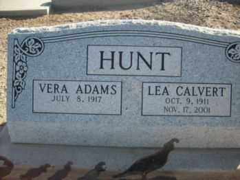 HUNT, LEA - Graham County, Arizona | LEA HUNT - Arizona Gravestone Photos