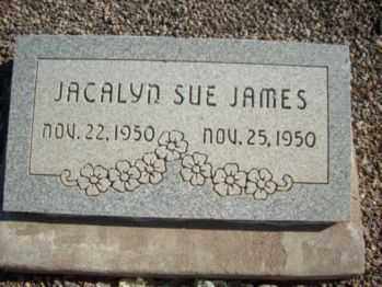 JAMES, JACALYN SUE - Graham County, Arizona | JACALYN SUE JAMES - Arizona Gravestone Photos