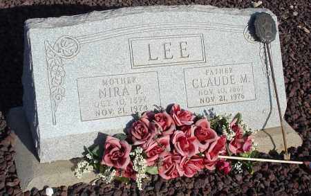 LEE, CLAUDE M. - Graham County, Arizona | CLAUDE M. LEE - Arizona Gravestone Photos