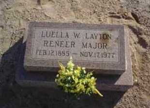 MAJOR, LUELLA WILLIAMS - Graham County, Arizona | LUELLA WILLIAMS MAJOR - Arizona Gravestone Photos