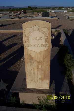 MCGUIRE, JACOB JACKSON - Graham County, Arizona | JACOB JACKSON MCGUIRE - Arizona Gravestone Photos