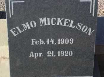 MICKELSON, ELMO - Graham County, Arizona | ELMO MICKELSON - Arizona Gravestone Photos