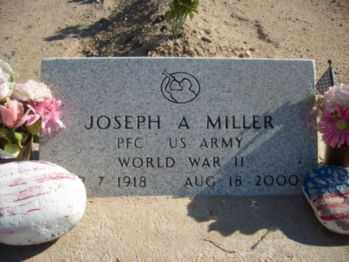 MILLER, JOSEPH A. - Graham County, Arizona | JOSEPH A. MILLER - Arizona Gravestone Photos