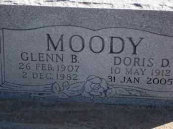 MOODY, GLENN BUREN - Graham County, Arizona | GLENN BUREN MOODY - Arizona Gravestone Photos
