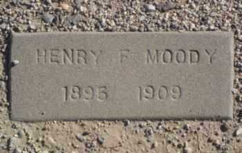 MOODY, HENRY FRANK - Graham County, Arizona | HENRY FRANK MOODY - Arizona Gravestone Photos