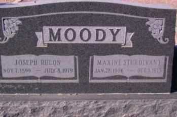 STURDIVANT MOODY, AYTHA MAXINE - Graham County, Arizona | AYTHA MAXINE STURDIVANT MOODY - Arizona Gravestone Photos
