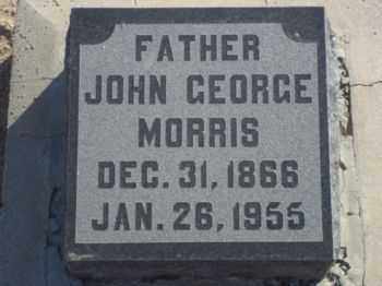 MORRIS, JOHN GEORGE - Graham County, Arizona | JOHN GEORGE MORRIS - Arizona Gravestone Photos