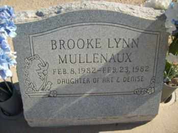 MULLENAUX, BROOKE - Graham County, Arizona | BROOKE MULLENAUX - Arizona Gravestone Photos