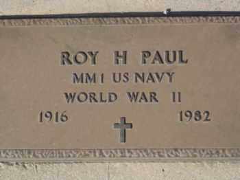 PAUL, ROY HARRY - Graham County, Arizona | ROY HARRY PAUL - Arizona Gravestone Photos