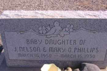PHILLIPS, DAUGHTER - Graham County, Arizona | DAUGHTER PHILLIPS - Arizona Gravestone Photos