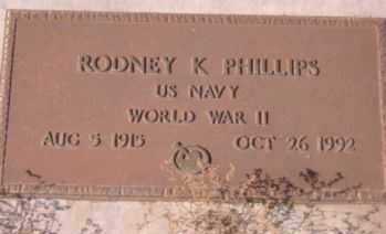 PHILLIPS, RODNEY KIMBALL - Graham County, Arizona | RODNEY KIMBALL PHILLIPS - Arizona Gravestone Photos