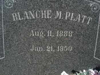 MURDY PLATT, BLANCHE CLEORA - Graham County, Arizona | BLANCHE CLEORA MURDY PLATT - Arizona Gravestone Photos