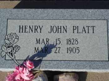 PLATT, HENRY JOHN - Graham County, Arizona | HENRY JOHN PLATT - Arizona Gravestone Photos