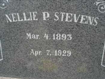 STEVENS, NELLIE P. - Graham County, Arizona | NELLIE P. STEVENS - Arizona Gravestone Photos