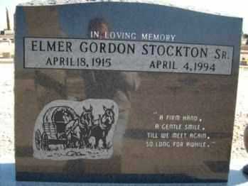 STOCKTON, ELMER GORDON - Graham County, Arizona | ELMER GORDON STOCKTON - Arizona Gravestone Photos