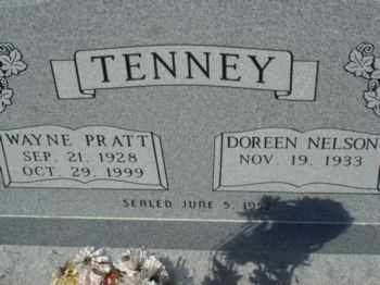 TENNEY, WAYNE PRATT - Graham County, Arizona | WAYNE PRATT TENNEY - Arizona Gravestone Photos