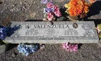 VALENZUELA, RODOLFO - Graham County, Arizona | RODOLFO VALENZUELA - Arizona Gravestone Photos