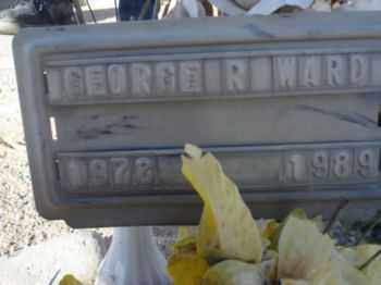 WARD, GEORGE R. - Graham County, Arizona | GEORGE R. WARD - Arizona Gravestone Photos