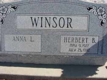 WINSOR, ANNA L. - Graham County, Arizona | ANNA L. WINSOR - Arizona Gravestone Photos