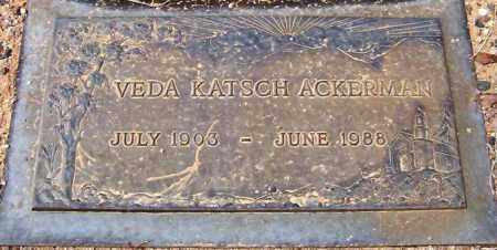 ACKERMAN, VEDA - Maricopa County, Arizona | VEDA ACKERMAN - Arizona Gravestone Photos