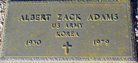 ADAMS, ALBERT ZACK - Maricopa County, Arizona | ALBERT ZACK ADAMS - Arizona Gravestone Photos