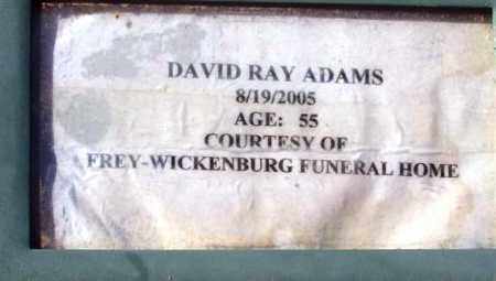 ADAMS, DAVID RAY - Maricopa County, Arizona | DAVID RAY ADAMS - Arizona Gravestone Photos